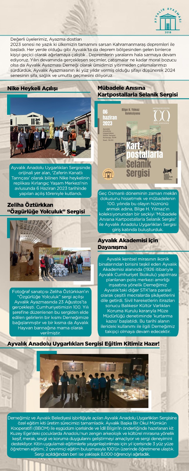 Ayvalık Ayazması Derneği 2023 E-Bülteni