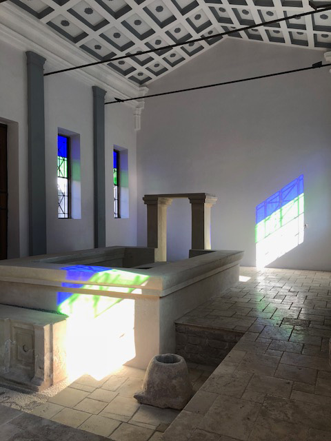 Ayvalık Ayazması restore edilmiş iç mekânı